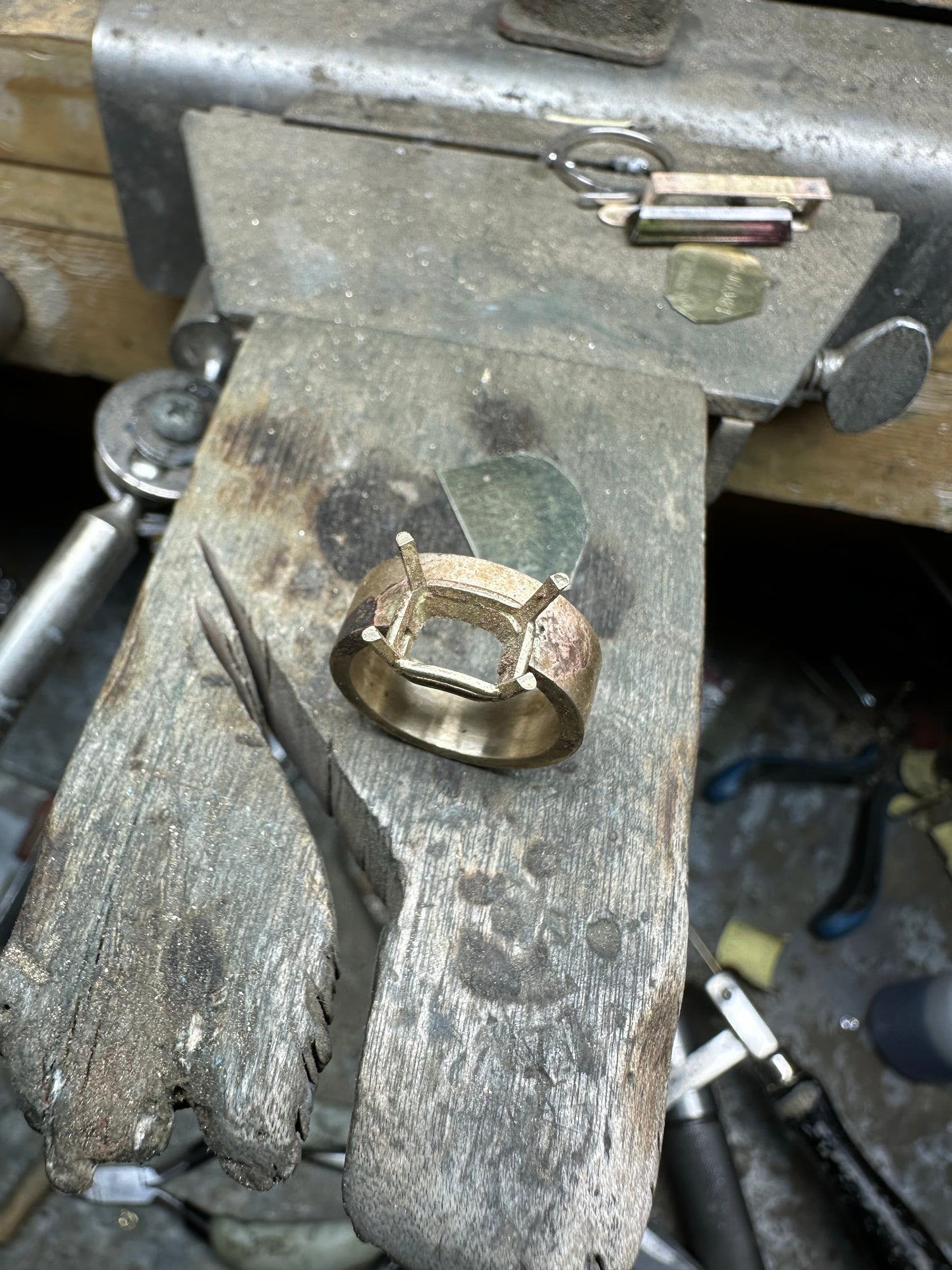 Ever Teal Natural Tourmaline Ring